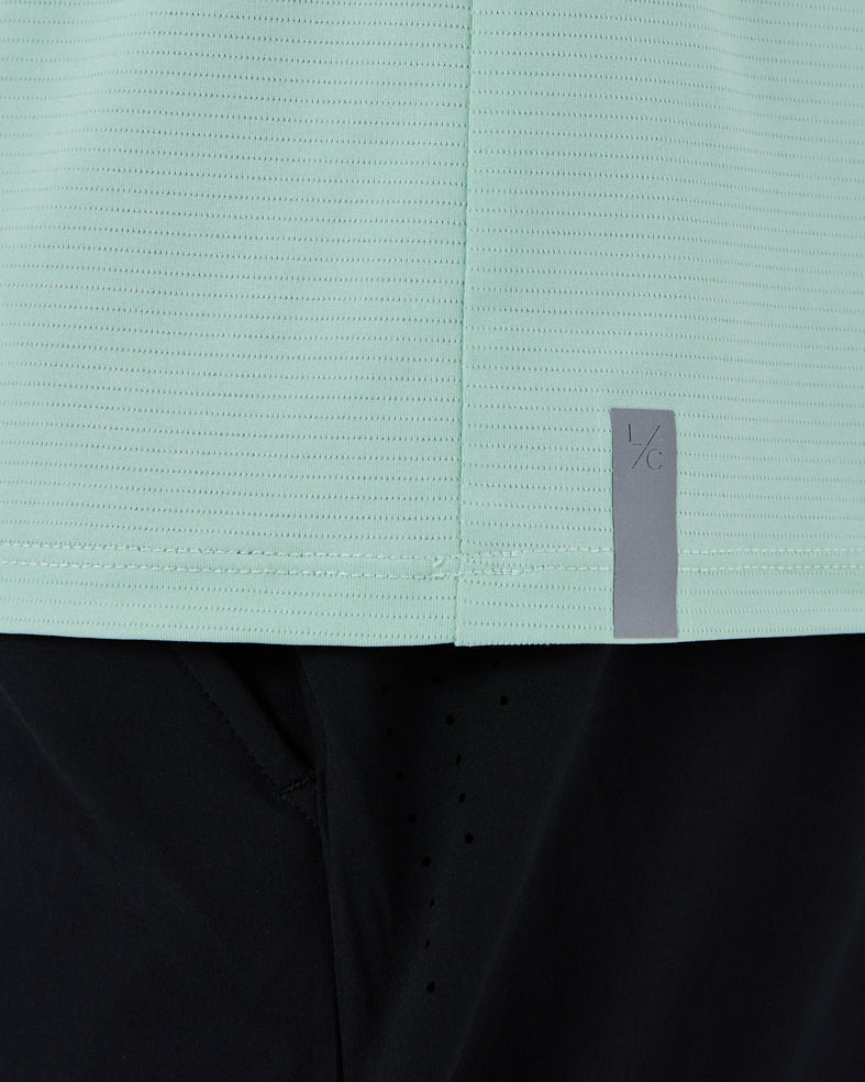 Mens Hybrid Active Tee Style Fresh Mint