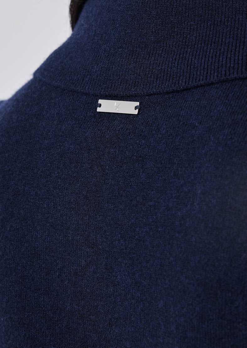 Women's Polo Top Navy