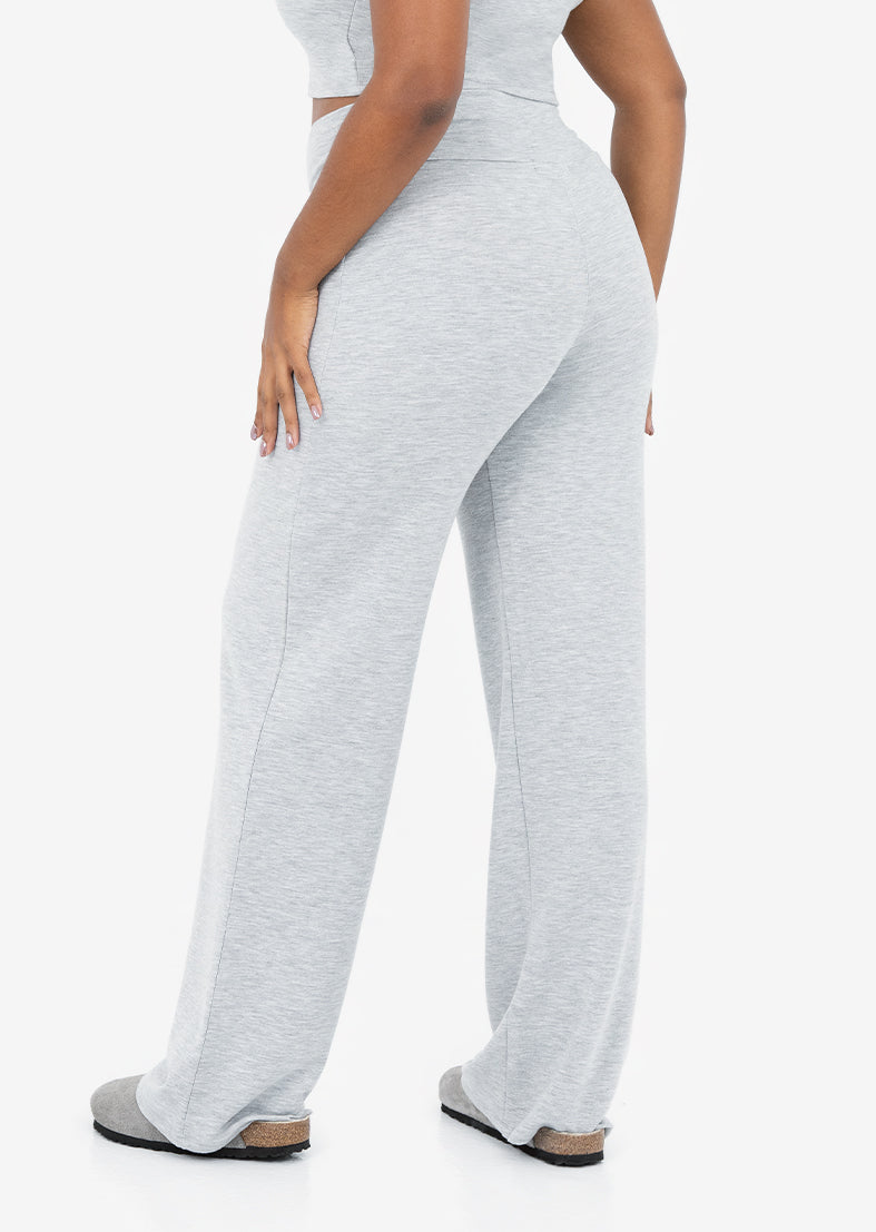 Women's Straight Leg Grey Marl