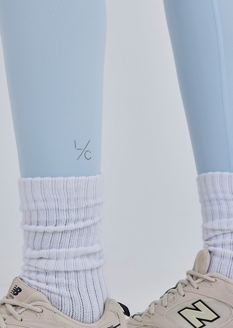 Women's Wrap Waist Legging 7/8 Blue Mist