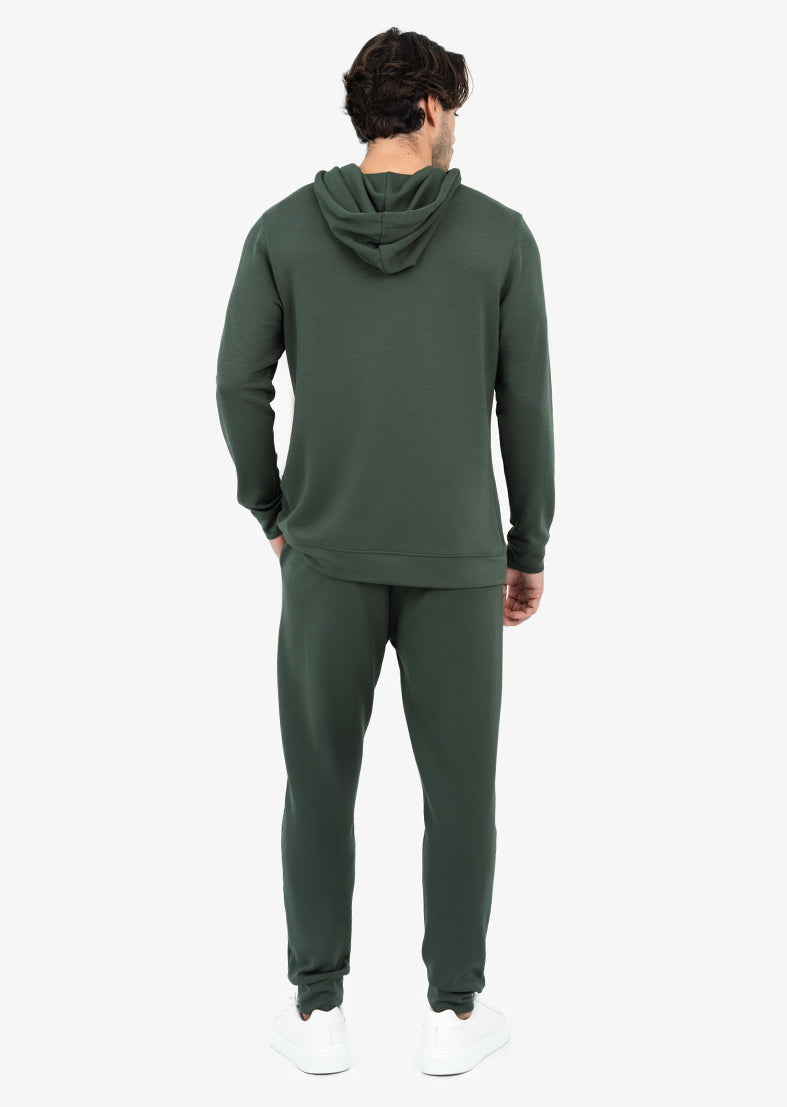 Men's Hoodie Deep Green