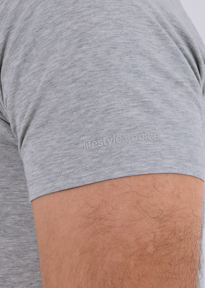 Mens Essential Tee Greymarl