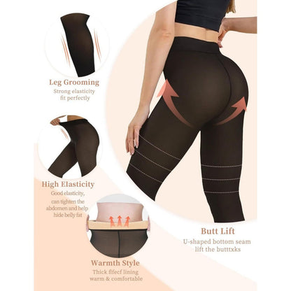 Shaping wool trousers for winter - in sheer fleece