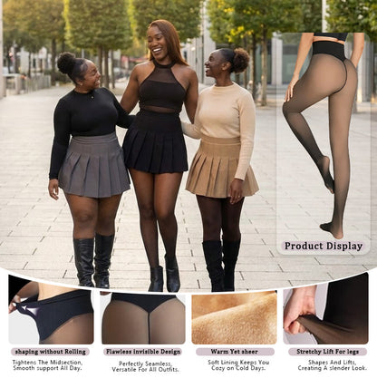 Shaping wool trousers for winter - in sheer fleece