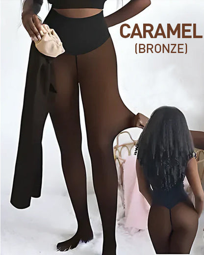 Shaping wool trousers for winter - in sheer fleece