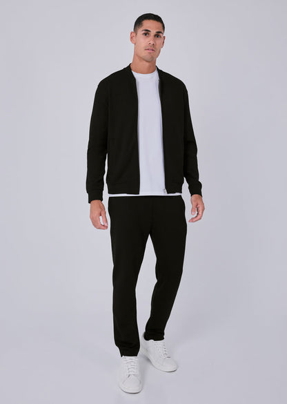 Mens All Around Lounge Bomber Black