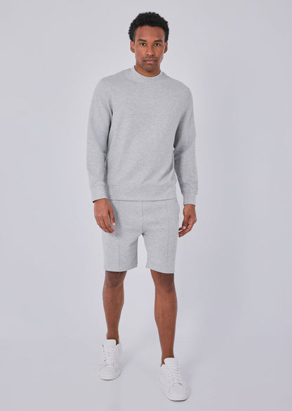 Mens All Around Lounge Shorts Grey Marl
