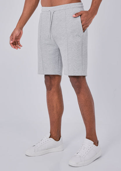 Mens All Around Lounge Shorts Grey Marl