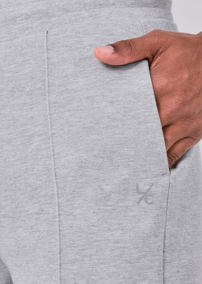 Mens All Around Lounge Shorts Grey Marl