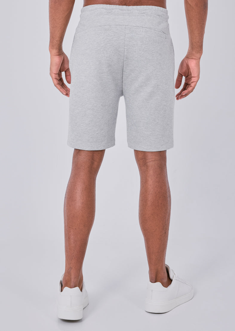 Mens All Around Lounge Shorts Grey Marl