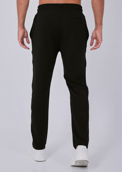 Mens All Around Lounge Straight Leg Pant Black