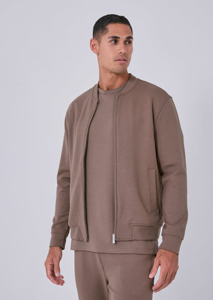 Mens All Around Lounge Bomber Walnut