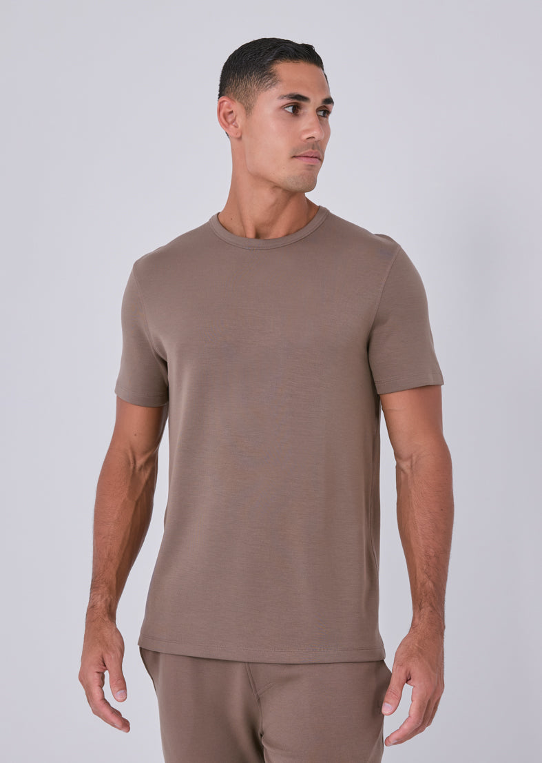 Mens All Around Lounge Tee Walnut