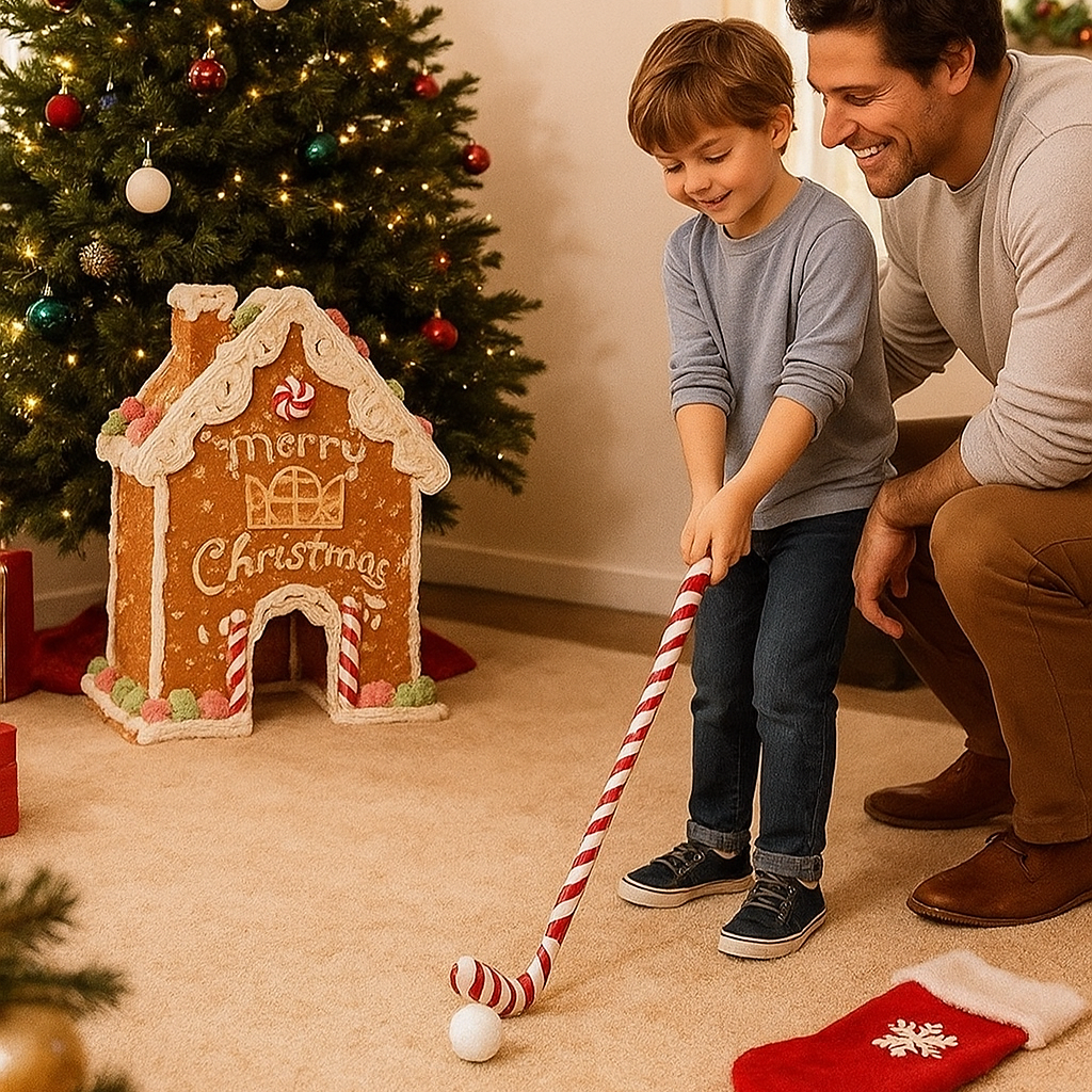 Jingle Putt™ - Family Gingerbread Putt-Off