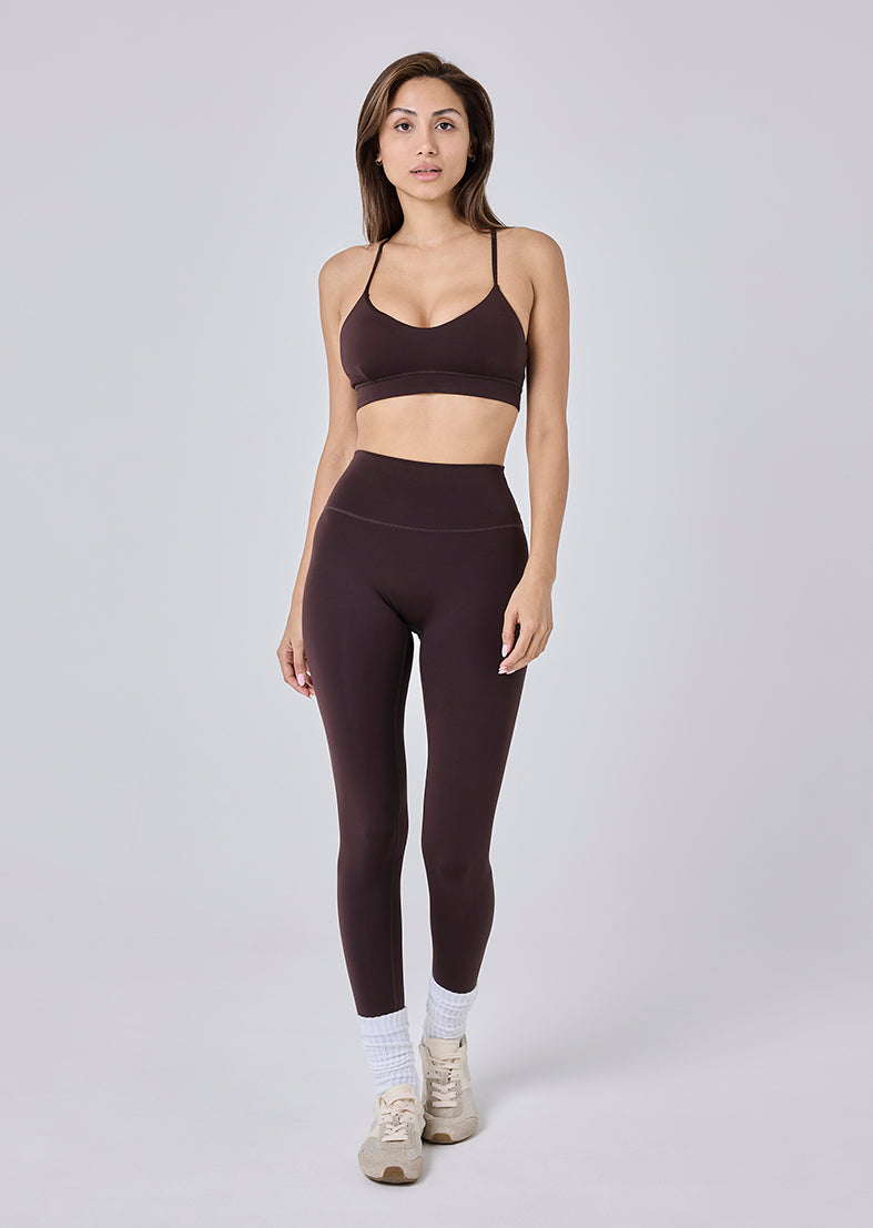 Women's Triangle Bra Dark Cocoa