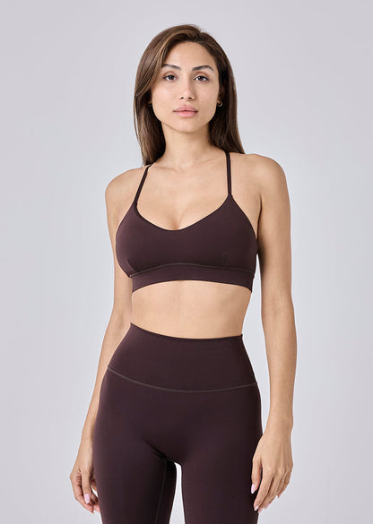 Women's Triangle Bra Dark Cocoa