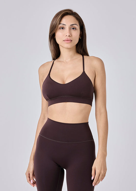 Women's Triangle Bra Dark Cocoa