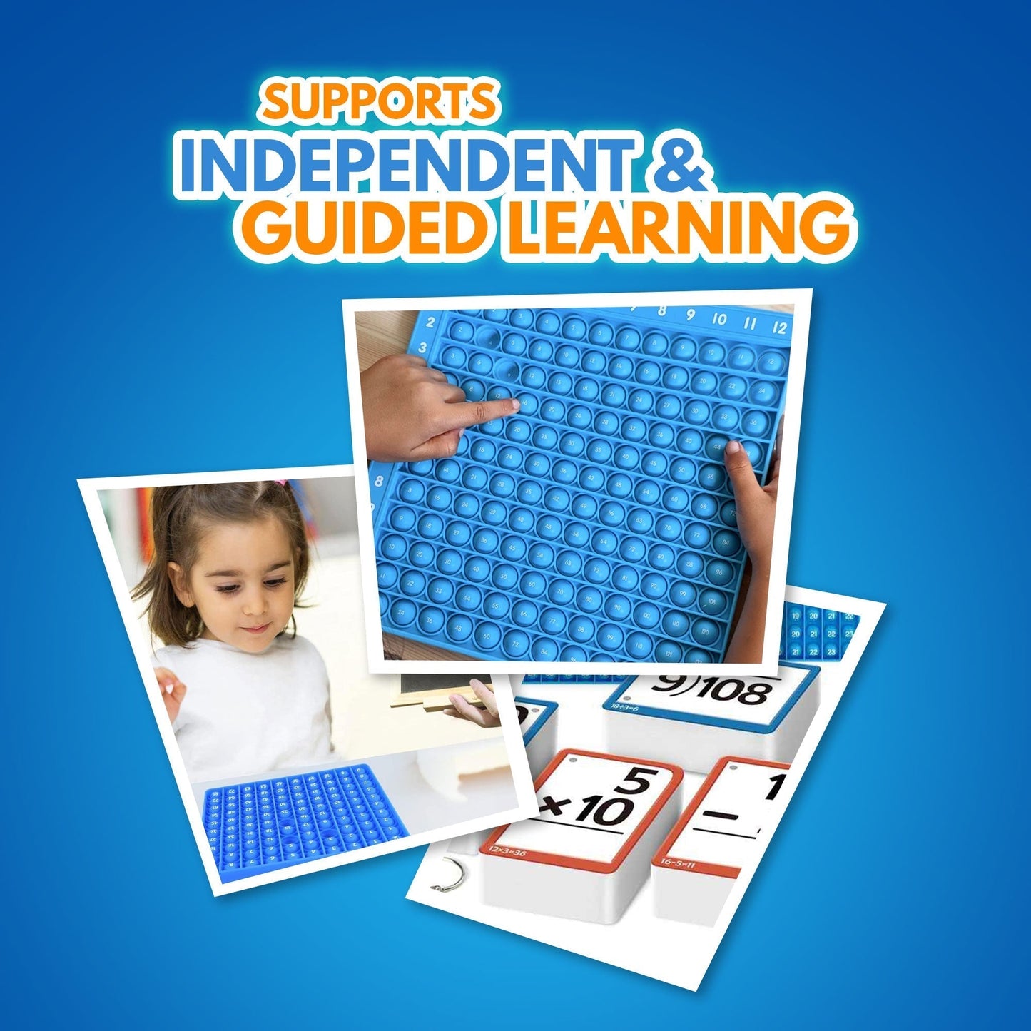 PopSmart™️ - Interactive Math Board + Cards