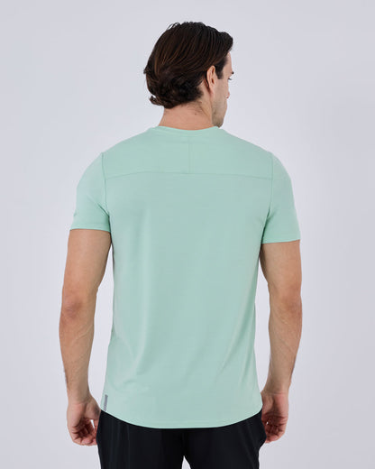 Mens Hybrid Active Tee Style Fresh Mint