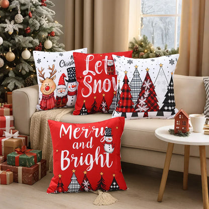 Cozy Christmas Pillow Cover Set