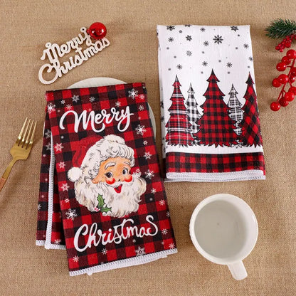 Cozy Christmas Kitchen Towels Set