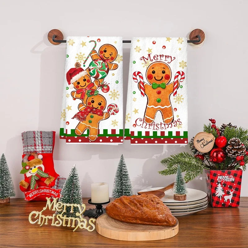 Cozy Christmas Kitchen Towels Set