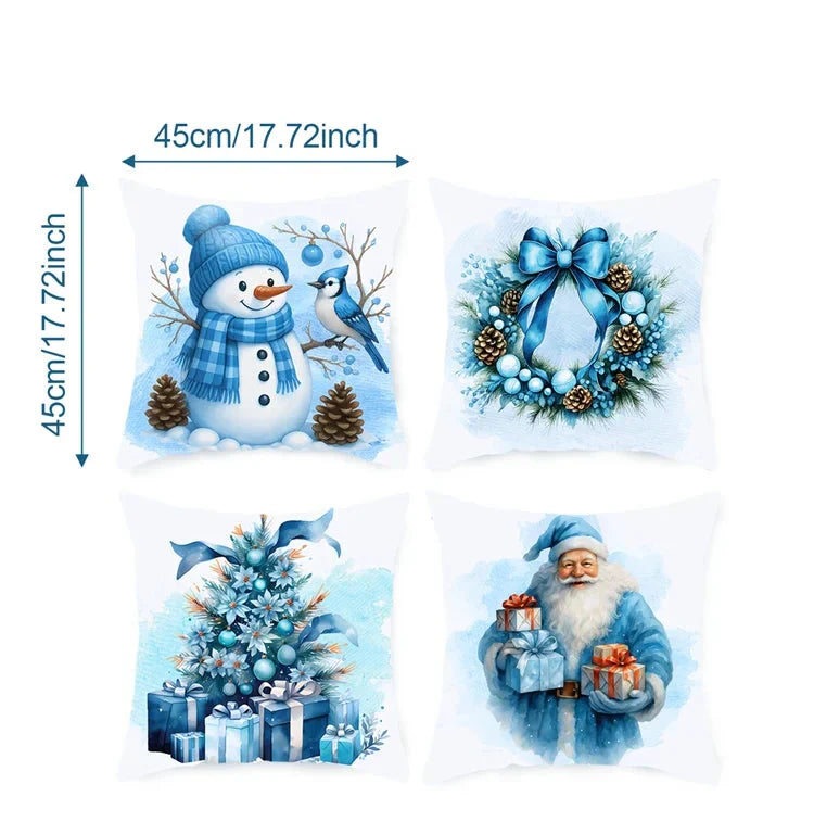 Cozy Christmas Pillow Cover Set
