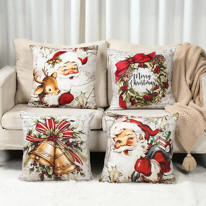 Cozy Christmas Pillow Cover Set