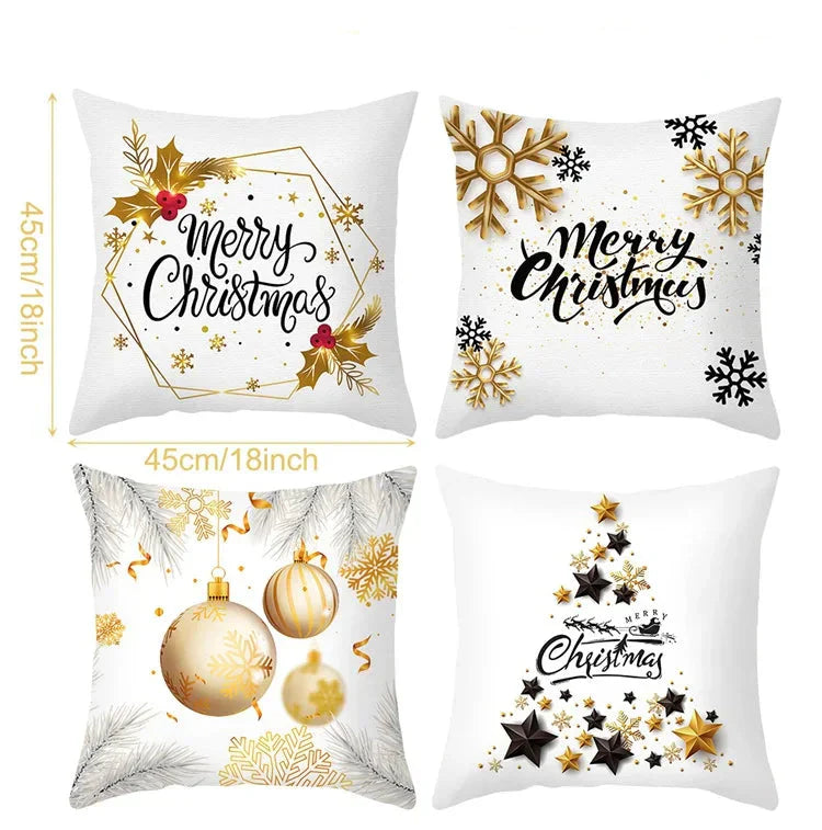 Cozy Christmas Pillow Cover Set