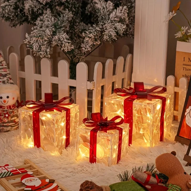 Light-up Gift Box Decor
