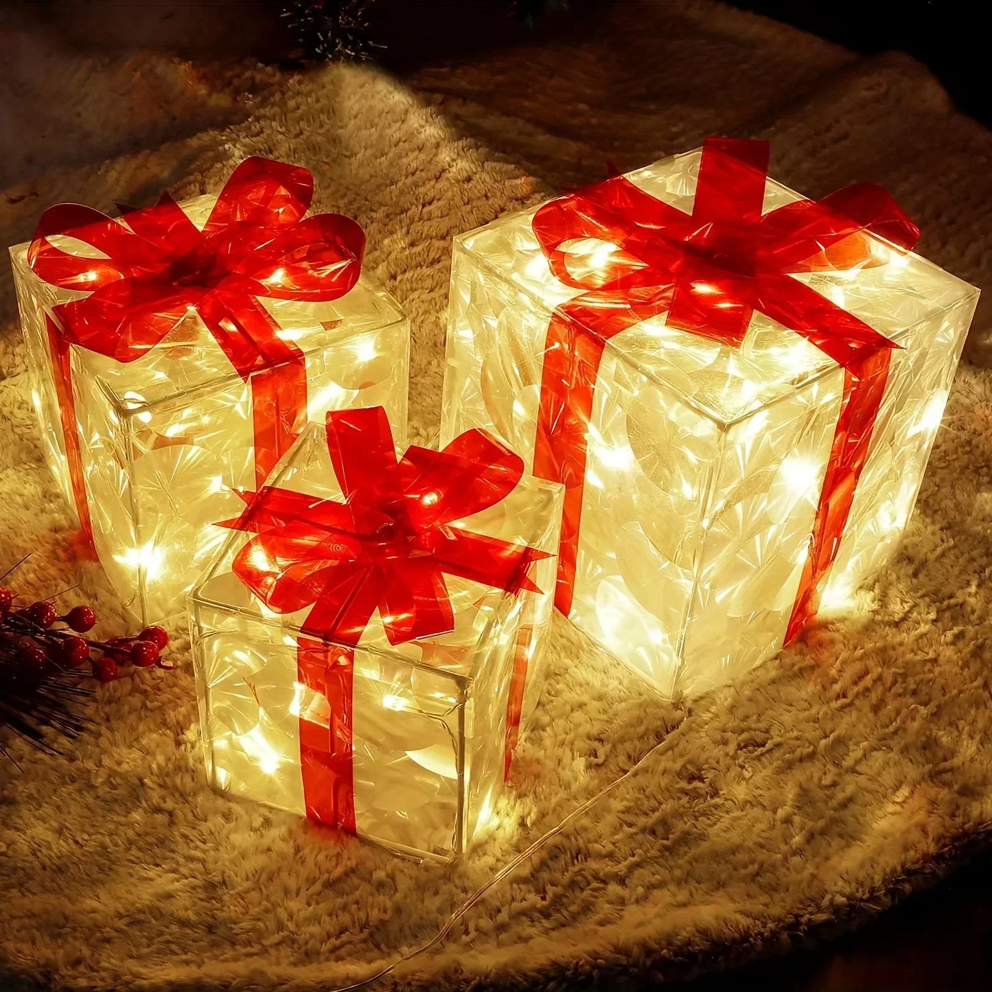 Light-up Gift Box Decor