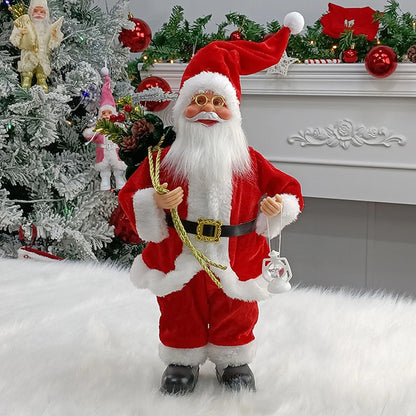 Merry & Bright Santa Doll – Festive Fun Décor
