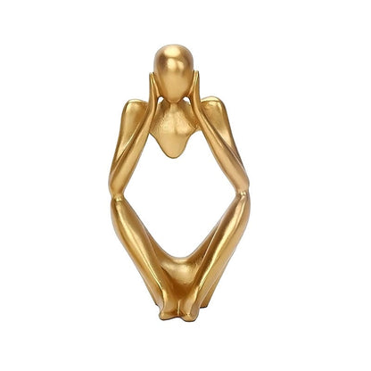 Abstract Thinker Statue