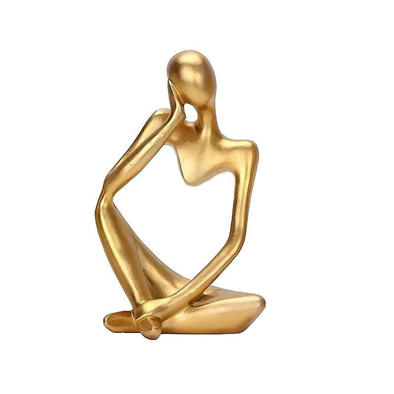 Abstract Thinker Statue