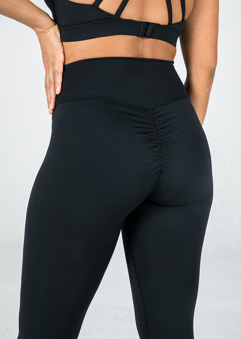 Women's Scrunch Bum Legging Black
