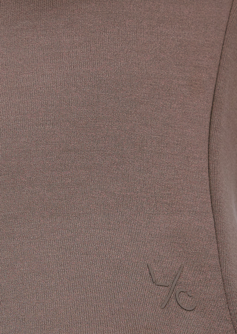 Women's Cap Sleeve Top Walnut