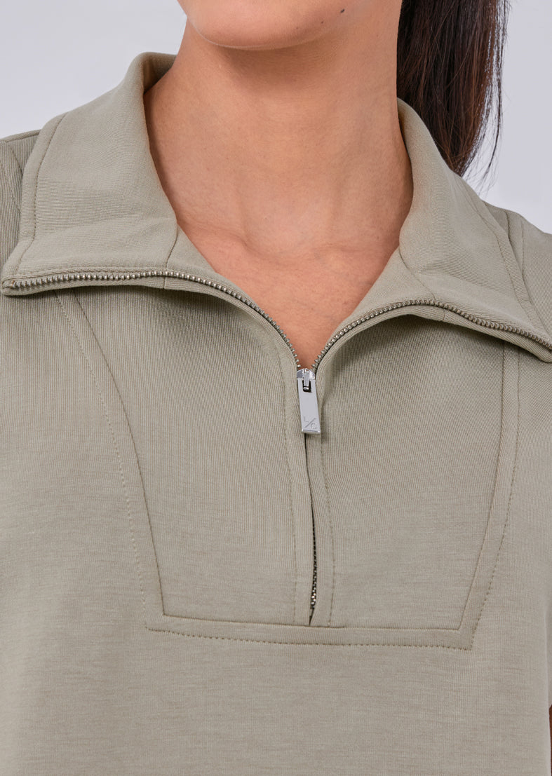 Women's Half-Zip Sweatshirt Abby Stone