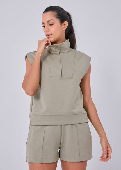 Women's Half-Zip Sweatshirt Abby Stone