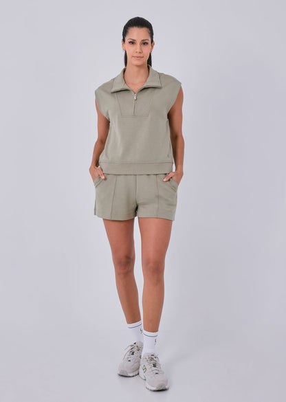 Women's Pintuck Shorts Abby Stone