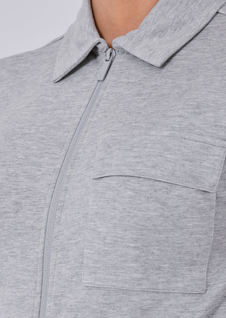 Women's Romper Grey Marl