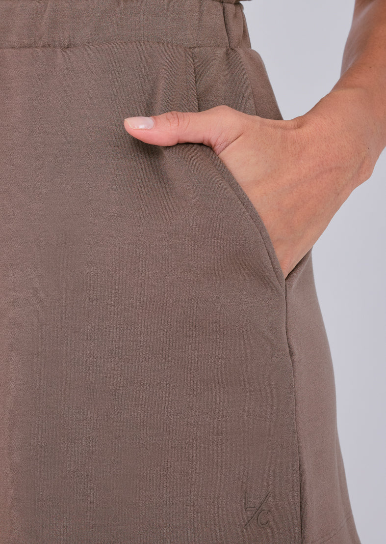 Women's Romper Walnut