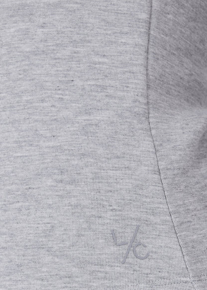 Women's Scoop Neck Tank Grey Marl
