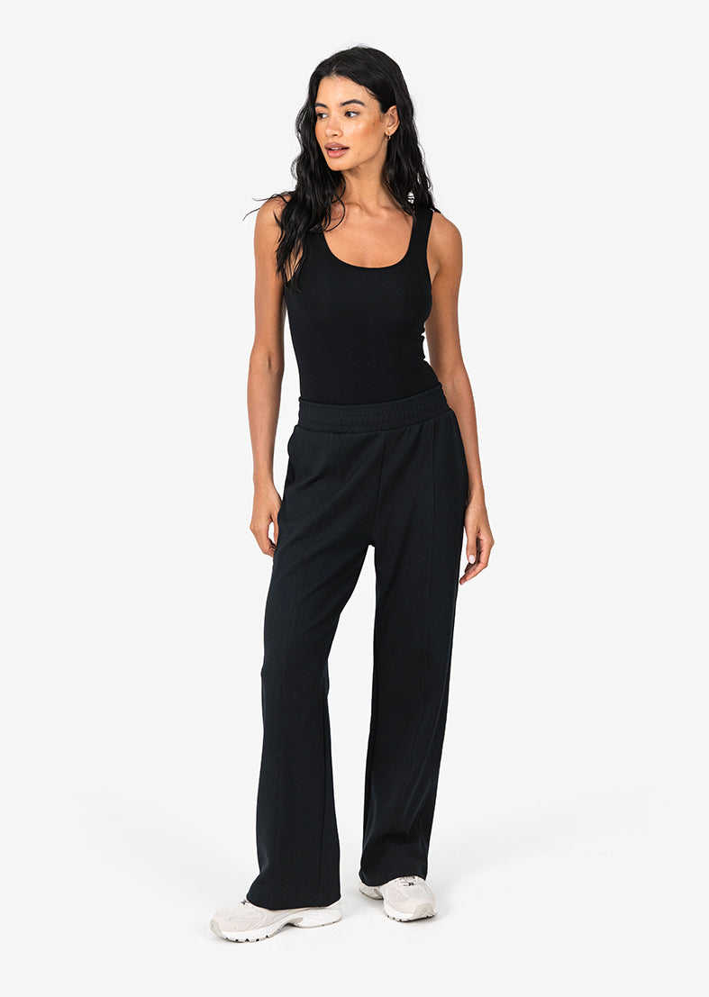 Women's Straight Leg Trouser Black