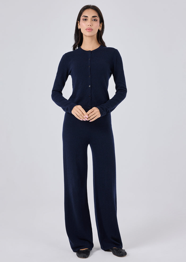 Women's Button Cardigan Navy