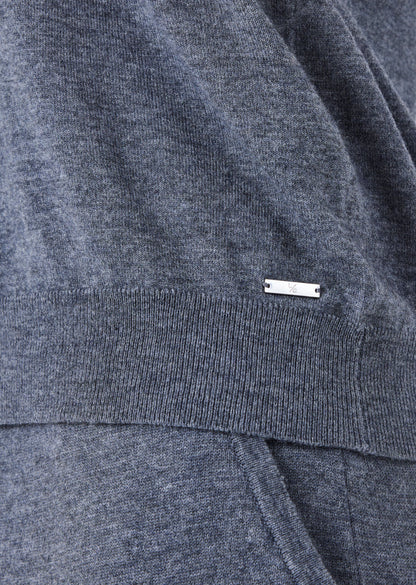 Men's Polo Top Grey Marl