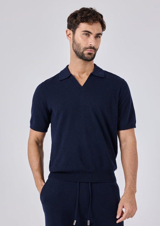 Men's Polo Top  Navy