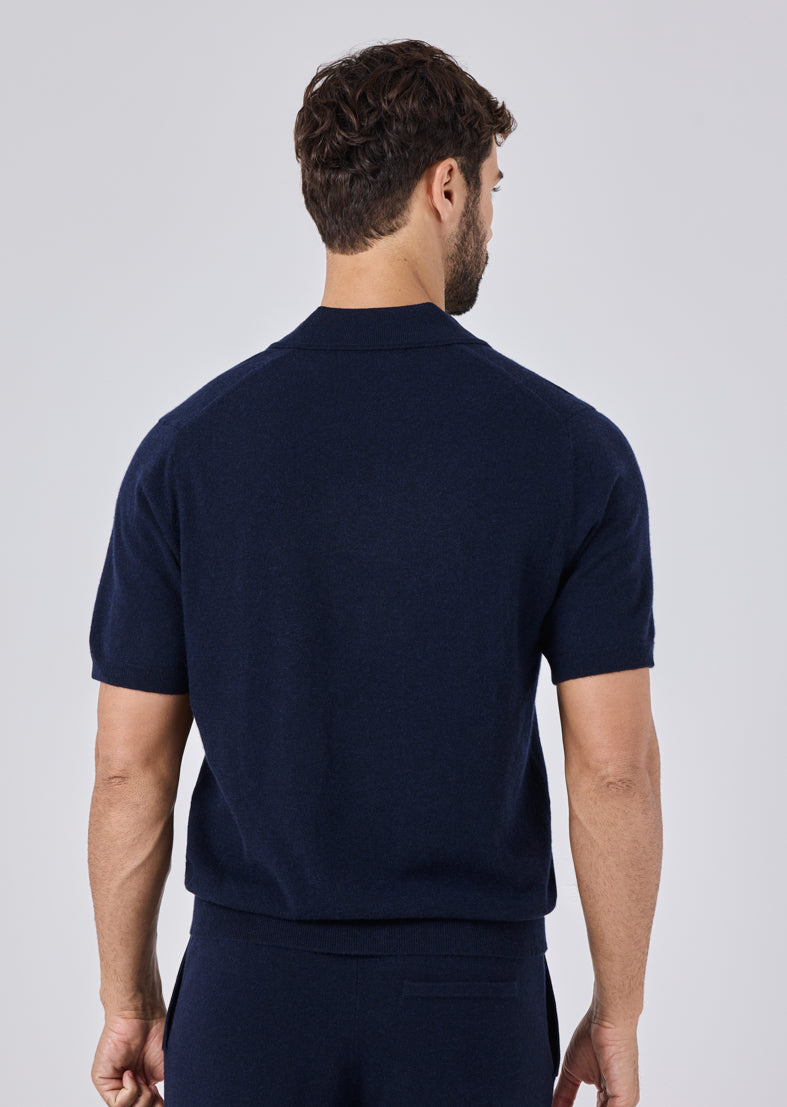 Men's Polo Top  Navy