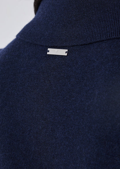 Women's Polo Top Navy