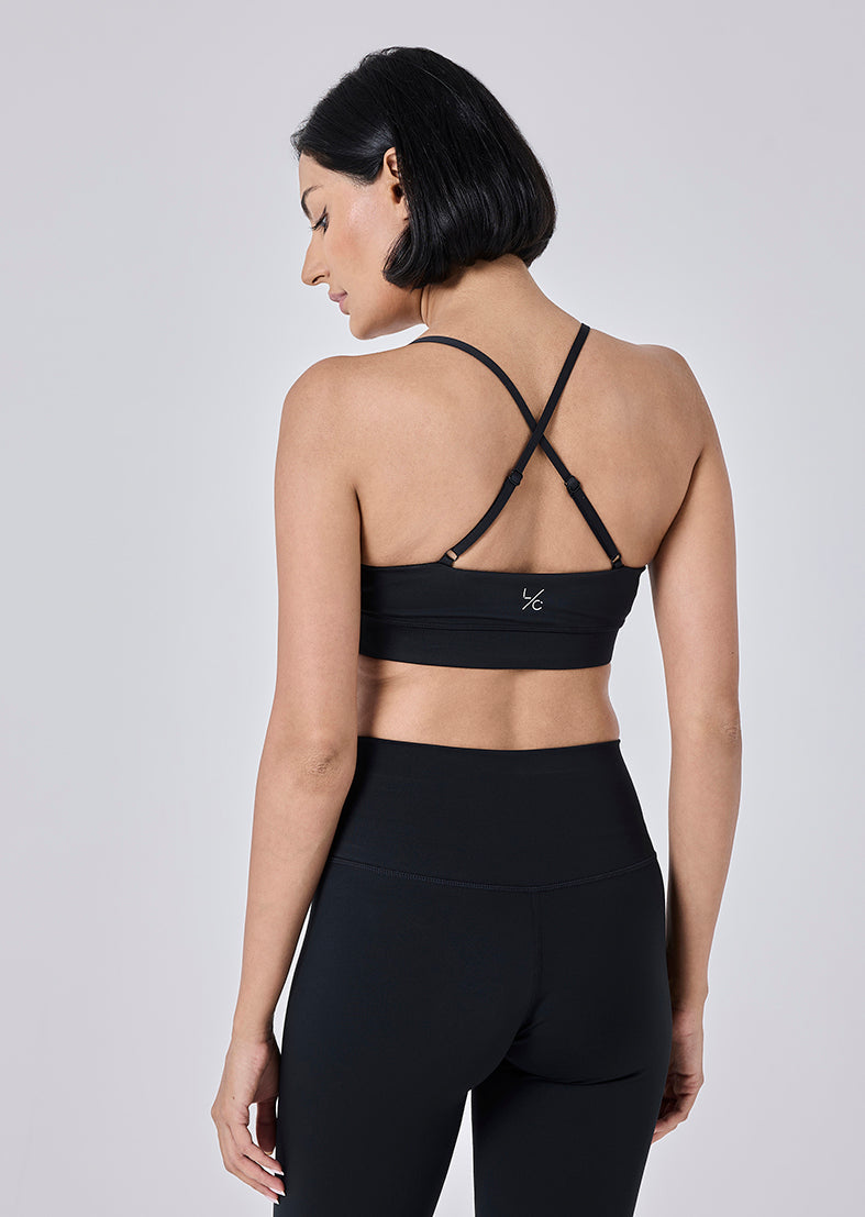 Women's Triangle Bra Black
