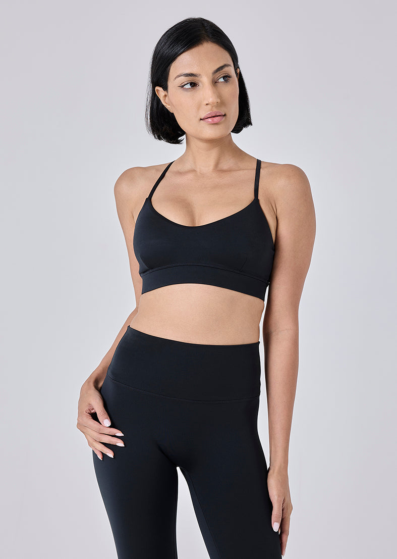 Women's Triangle Bra Black